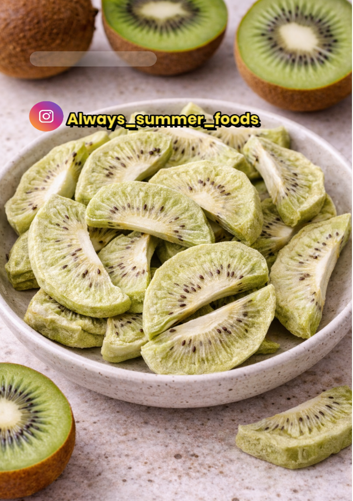 Organic Kiwi, Freeze-Dried