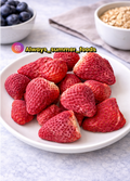Organic Strawberries, Freeze-Dried