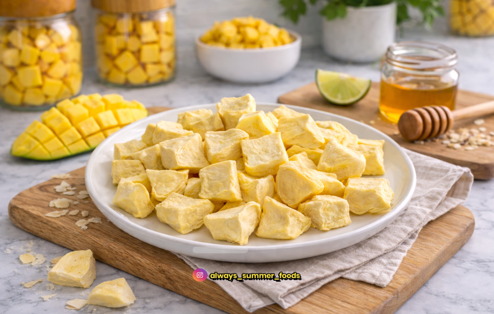 Organic Mango, Freeze-Dried